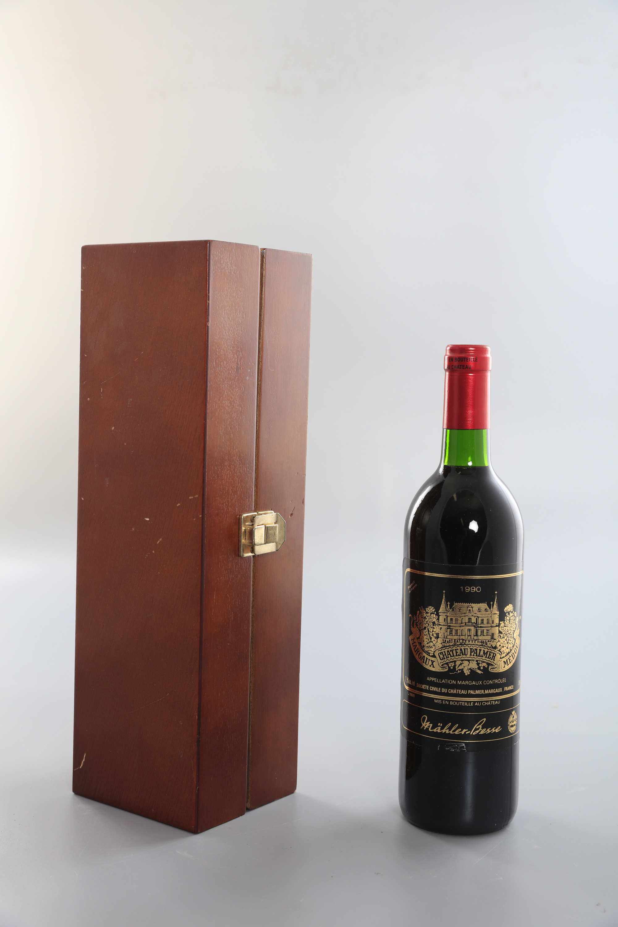 CHATEU PALMER 1990 1 bottle, in original wooden case - Image 2 of 10