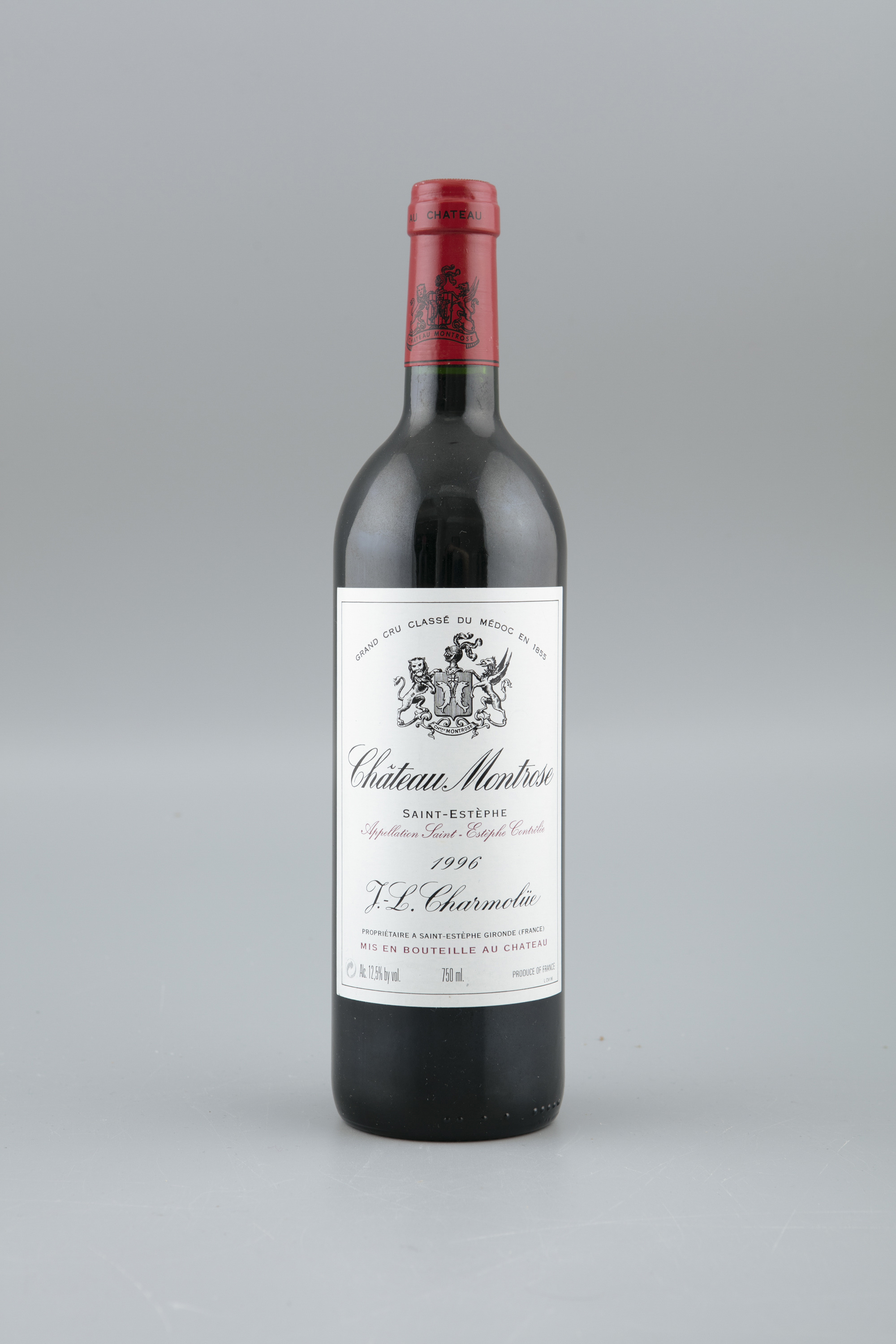 CHATEAU MONTROSE Saint Esteph, 1996 1 bottle CHATEAU LEOVILLE LAS CASES Saint Julien - Medoc, 1970 1 - Image 6 of 8