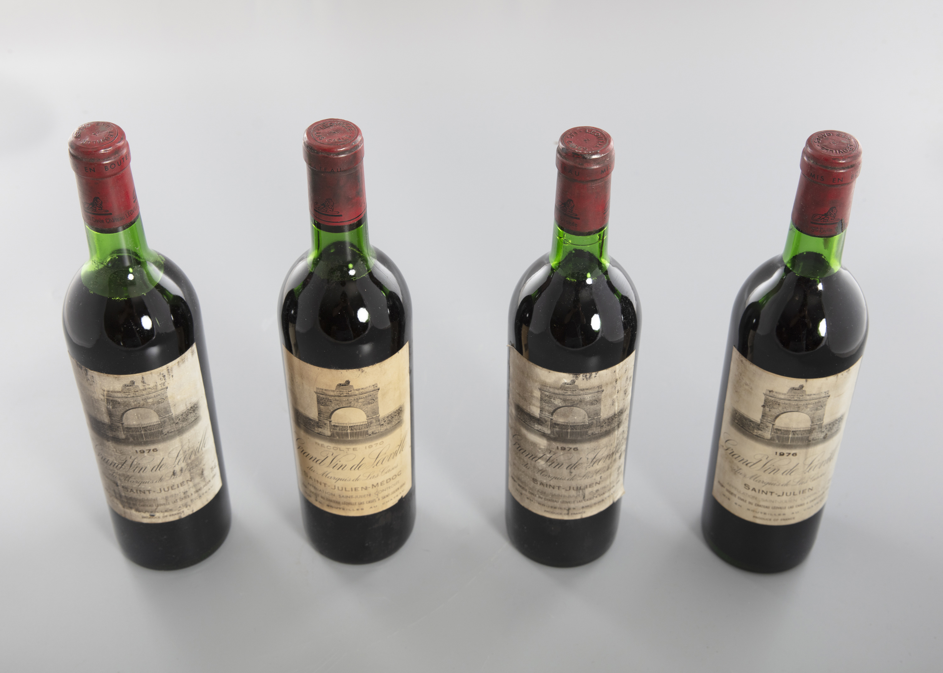 CHATEAU LEOVILLE LAS CASES Saint Julien, 1970 1 bottle Saint Julien, 1976 3 bottles - Image 4 of 11