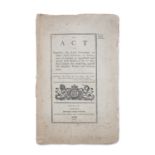 AN ACT, 1800 Published by George Grierson 1800 [Printer to the King's Most Excellent Majesty] To