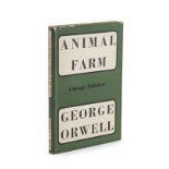ORWELL, GEORGE Animal Farm, Cheap Edition. London, 1951. 89, [1] pp. Papered boards. Some toning