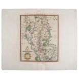 GERARD MERCATOR (1512 - 1594) Udrone. Handcoloured map, 350 x 280mm Italian edition, 1628