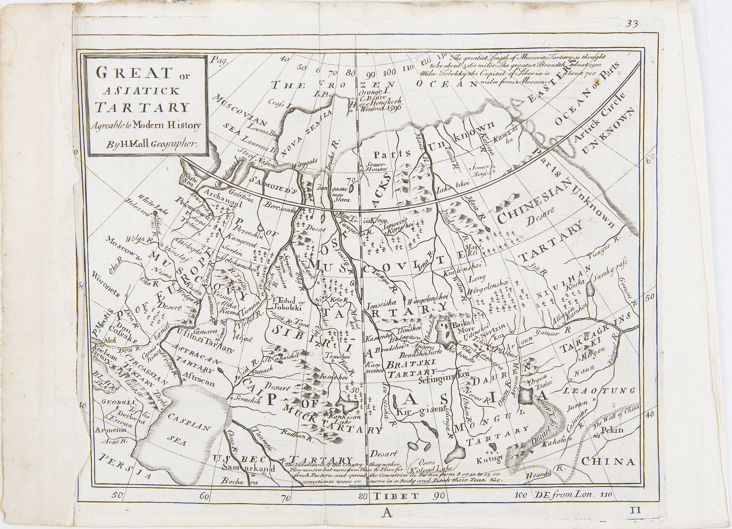 HERMANN MOLL (1651-1732) A collection of maps of various parts of the world including a general - Image 5 of 5