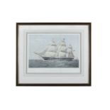 DAY & SON AFTER T. G DUTTON (1820 - 1891) Clipper Ship TRUE BRITTON 1100 Tons, George H. Bawn