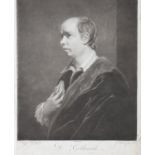 AFTER SIR JOSHUA REYNOLDS (1723-1792) Dr. Goldsmith (Oliver Goldsmith) Mezzotint, 48.5 x 35cm;