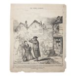 IRISH SCHOOL (19TH CENTURY) The Humble Candidate - A political cartoon depicting Daniel O'Connell