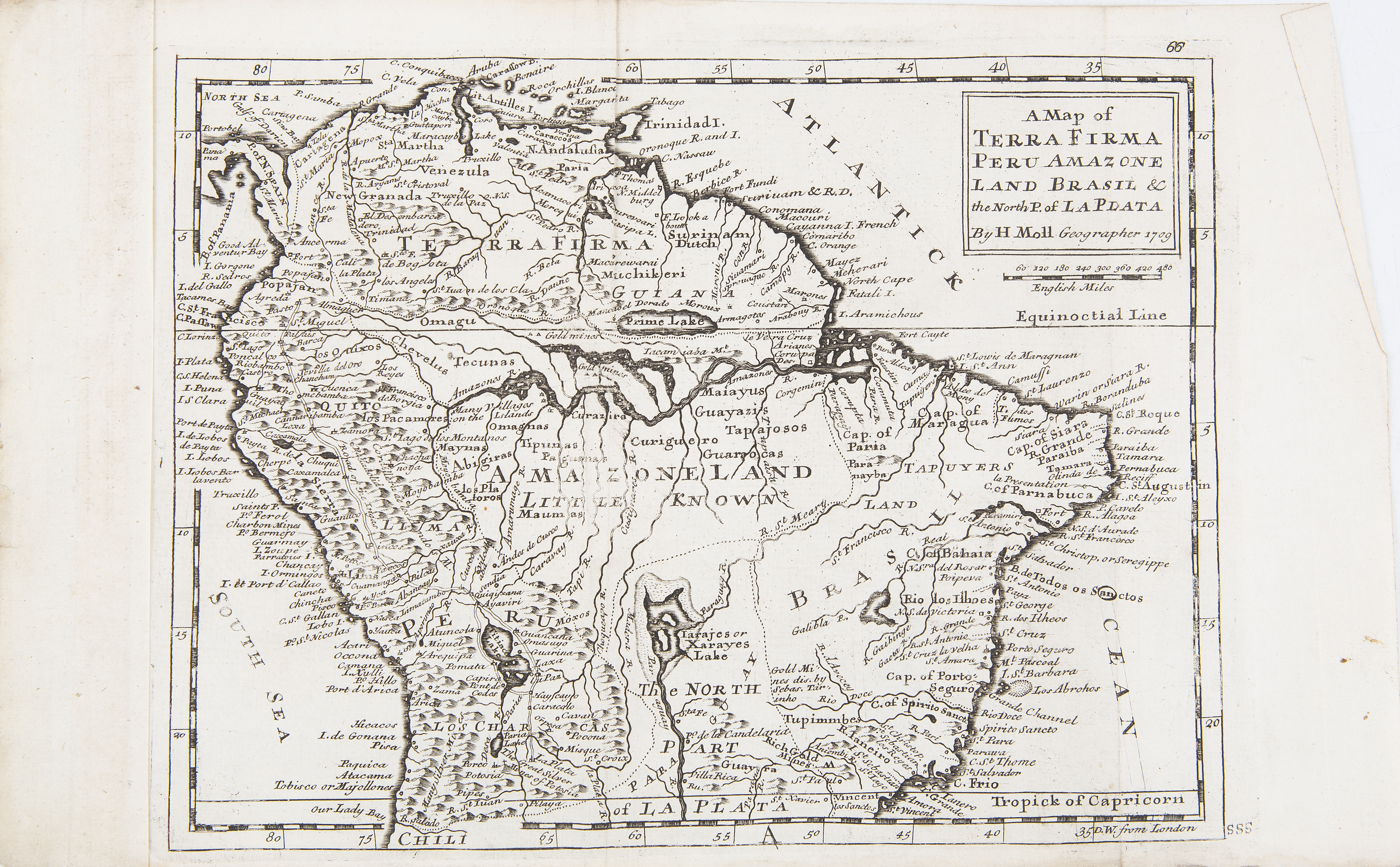 HERMANN MOLL (1651-1732) A collection of maps of various parts of the world including a general