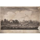 RICHARD COOPER The North View of Windsor Castle Aquatint, 48 x 69cm Provenance: The Collection of