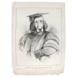 AFTER R.H. MOORE (BRITISH 19TH CENTURY) Dogs of the Day, Humorous Caricatures, reprinted from '