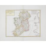 HERMANN MOLL (1655-1732) Ireland / Divided into its Provinces and Counties Herman Moll 1728 310mm