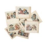 JOHN COLLIER, ALIAS TIM BOBBIN A collection of coloured engraved caricatures, published 'As the