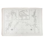 C.A. BEVEY (FRENCH, 18TH CENTURY) A Chart of the West Coast of Ireland with a Vignette of Kinsale