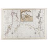 PIETER MORTIER III (1735-1781) Chart of Galway Bay and the Shannon Estuary, with Vignette of Kinsale