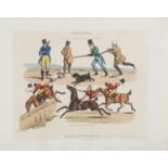 AFTER HENRY ALKEN (1785-1851) Symptoms of Being Amused (1822) Coloured etchings, xxcm. (30)