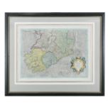 GERARD MERCATOR (1512 - 1594) IRLAN/DIAE/REGN/VM Map of the Southern Half of Ireland, 450 x 470mm