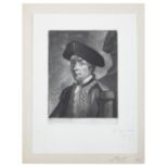 E GOSSENIN A portrait of John Paul Jones, bust length (Naval commander of the first United States