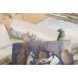 A COLLECTION OF WATERCOLOUR SKETCHES; including: Tristram Ellis (British 1844 - 1922) 'Mosul, 1880',