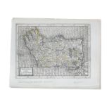 JANSSON AFTER GERARD MERCATOR (1512 - 1594) Irlandia Regnum 190 x 260mm Jansson Plates from