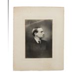 AN ORIGINAL PORTRAIT PHOTOGRAPH OF PATRICK PEARSE, possibly by Lafayette of Dublin, half-length,