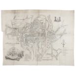 D. CORBETT A Plan of the City of Cork in 1750 Print, 410 x 510mm Provenance: The Collection of
