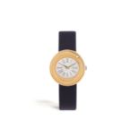 A LADY'S 18K GOLD 'POSSESSION' WRISTWATCH, BY PIAGET 4-jewel quartz Cal-157P movement, silvered