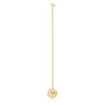 A DIAMOND 'ROSE' PENDANT ON CHAIN, BY PIAGET The openwork gold mount designed as a flowerhead, set
