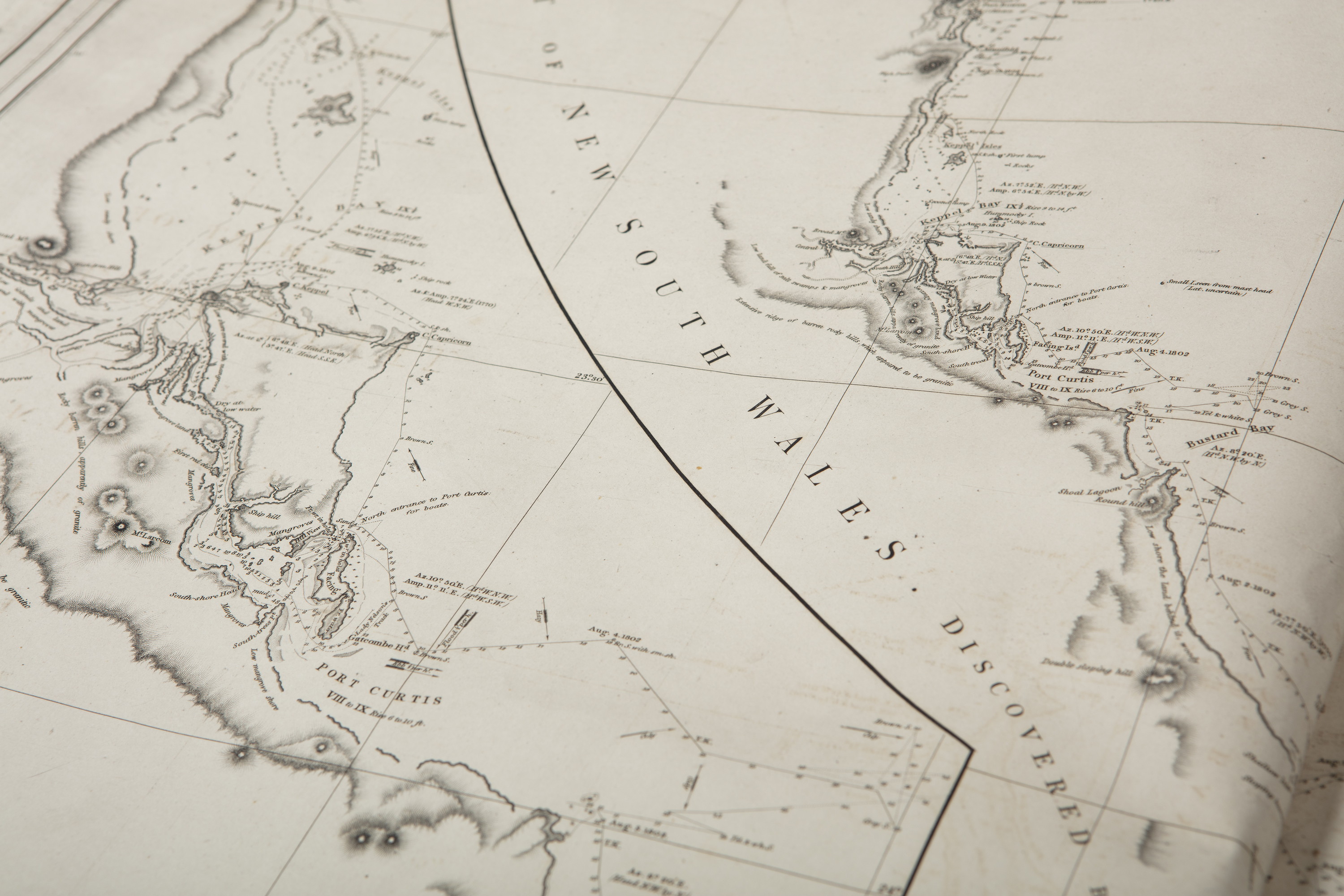 MATTHEW FLINDERS (BRITISH 1774 - 1814) A Voyage to Terra Australis, showing the parts explored - Image 3 of 19