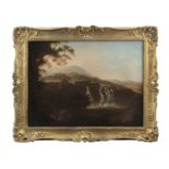 IRISH SCHOOL (18TH CENTURY) 'The Falls of Tivoli' Oil on canvas, 46 x 61cm
