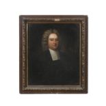 IRISH SCHOOL (17TH CENTURY) Half-length Portrait, Possibly Jonathan Swift Oil on canvas, 77 x 54cm