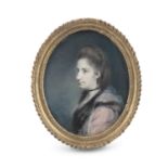 ***PLEASE NOTE: DESCRIPTION AND ESTIMATE SHOULD READ*** DANIEL GARDNER (1750-1805) Portrait of a