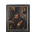 DUTCH SCHOOL (16/17TH CENTURY) St. Gerome in his study Oil on oak panel, 77 x 64.5cm