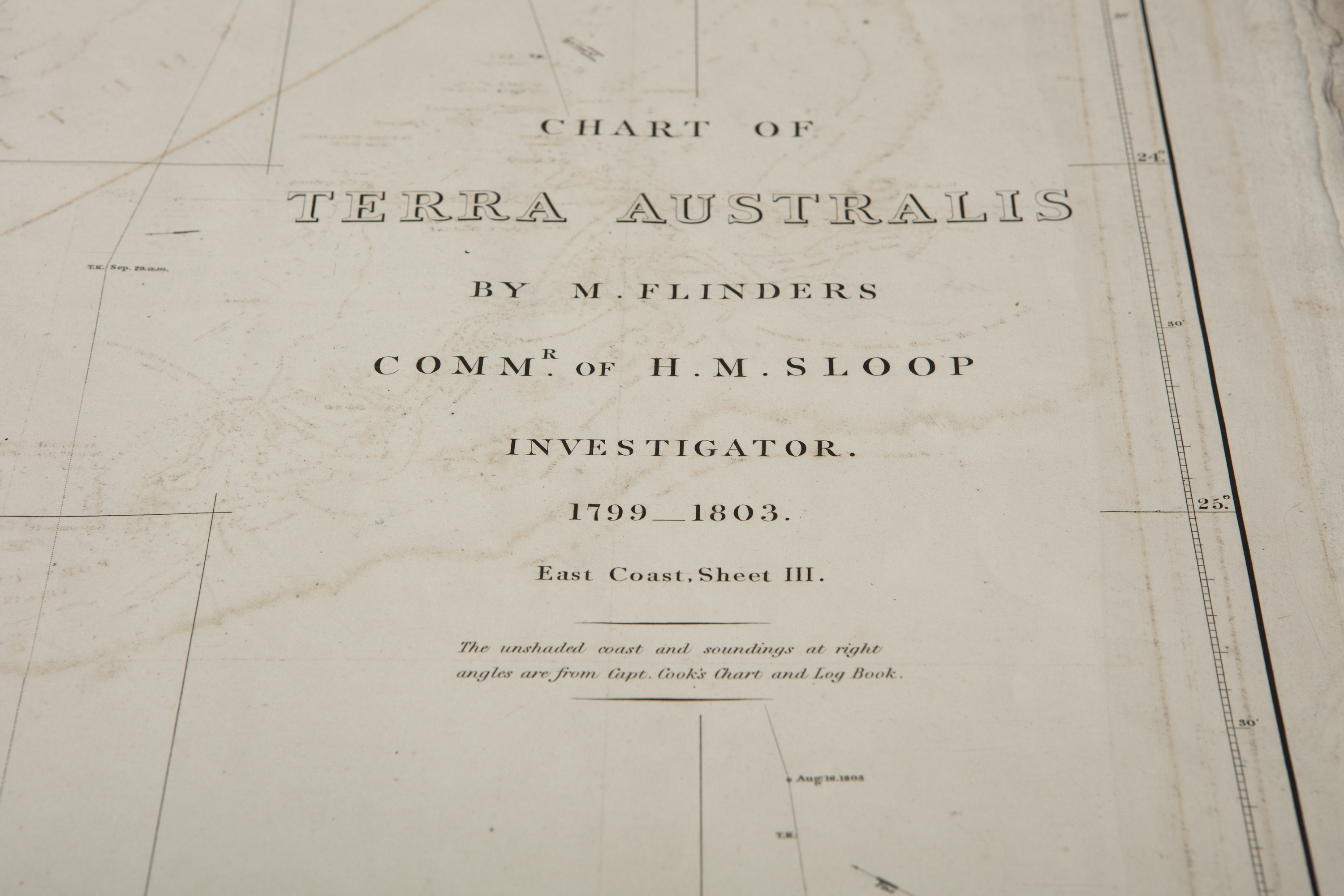 MATTHEW FLINDERS (BRITISH 1774 - 1814) A Voyage to Terra Australis, showing the parts explored - Image 2 of 19