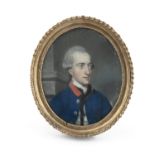 ***PLEASE NOTE: DESCRIPTION AND ESTIMATE SHOULD READ*** DANIEL GARDNER (1750-1805) Portrait of a