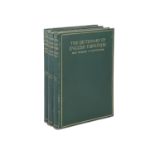 'THE DICTIONARY OF ENGLISH FURNITURE' In three volumes, by Percy MacQuoid and Ralph Edwards,