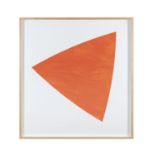 ELLSWORTH KELLY (1923-2015) Untitled (Red) Lithograph, 112 x 102cm Signed Edition 1/18