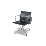 EAMES An EA108 office chair, by Eames, produced by Vitra, with maker's label. 82 x 58.5 x 52cm
