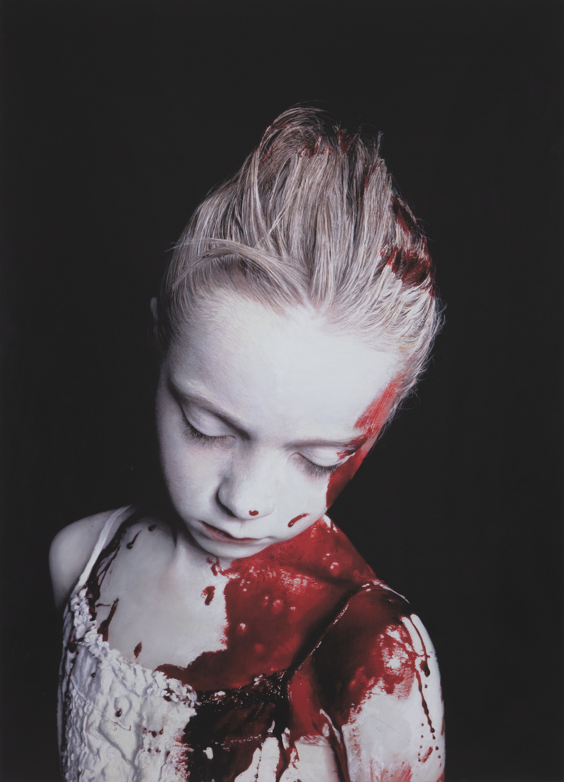 GOTTFRIED HELNWEIN (B. 1948) The Disasters of War 13 Archival print, 100 x 70cm Signed, edition 4/ - Image 2 of 2