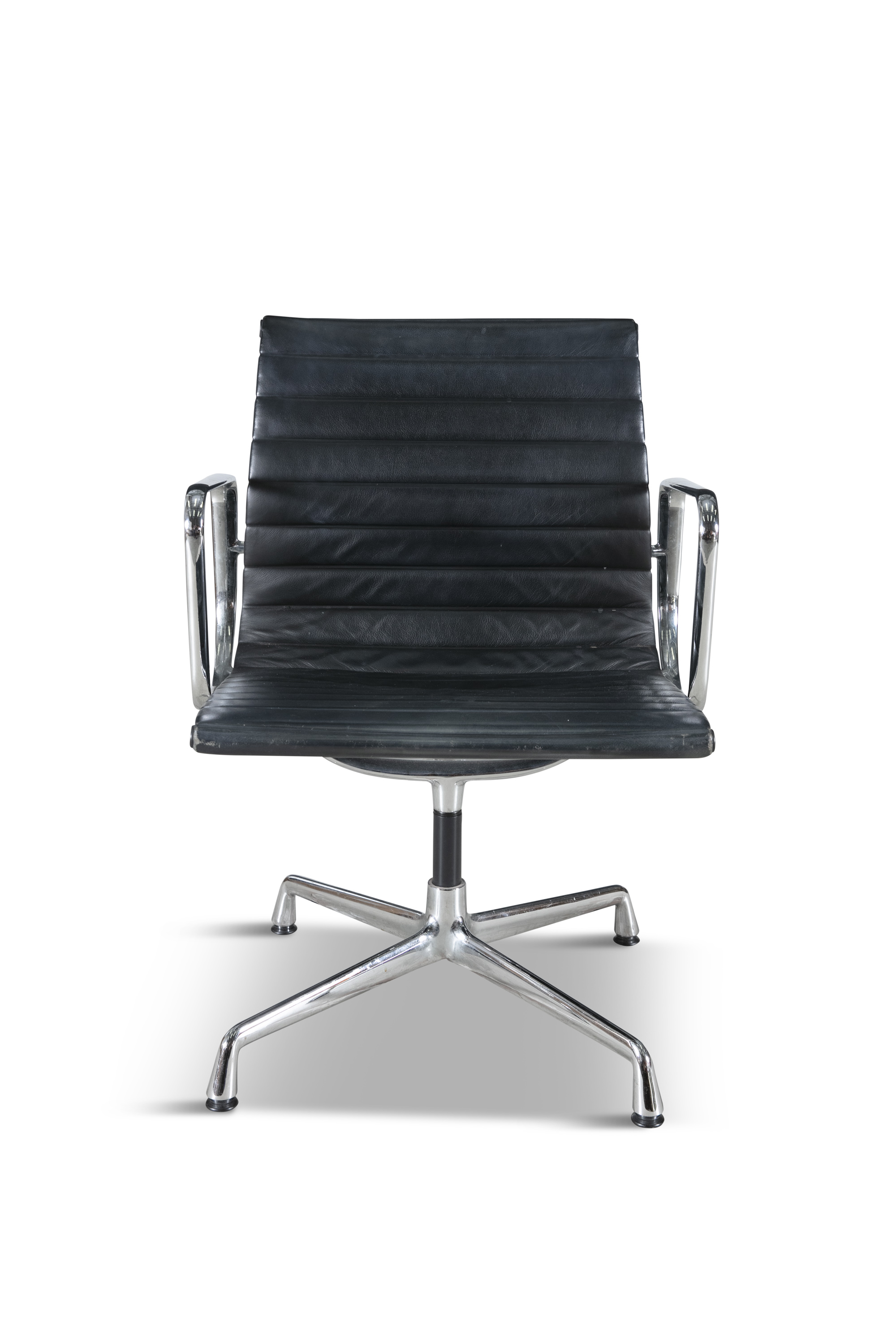 EAMES An EA108 office chair, by Eames, produced by Vitra, with maker's label. 82 x 58.5 x 52cm