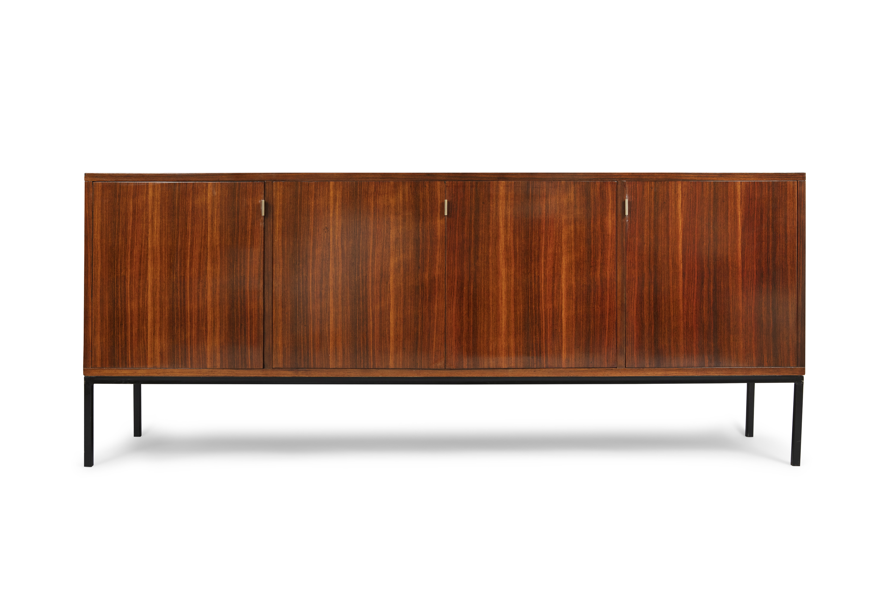 SIDEBOARD A rosewood sideboard attributed to Pierre Gueriche, c. 1960. France, 78 x 190 x 43 cm