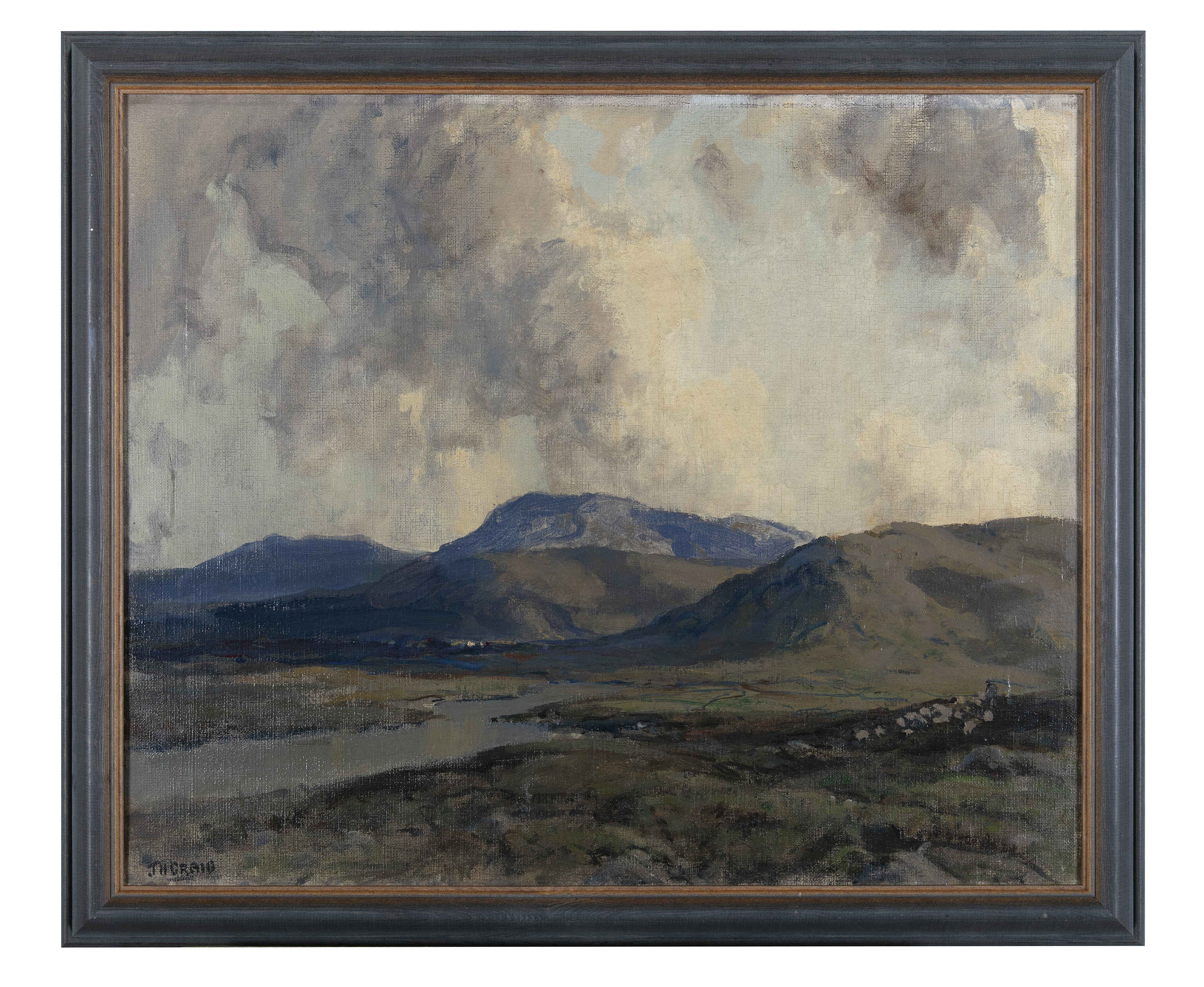 James Humbert Craig RHA RUA (1877-1944) The Hills of Donegal Oil on canvas, 51 x 61cm (20 x 24'')