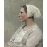 Eugene Laurent Vail (1857-1934) 'Leonie' Etaples c.1887 or 1893 Oil on canvas, 65 x 54.5cm (25½ x