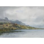 Frank Egginton RCA FIAL (1908-1990) Glen Carr Lake, Co. Sligo (1966) Watercolour, 53 x 74.5cm (20¾ x