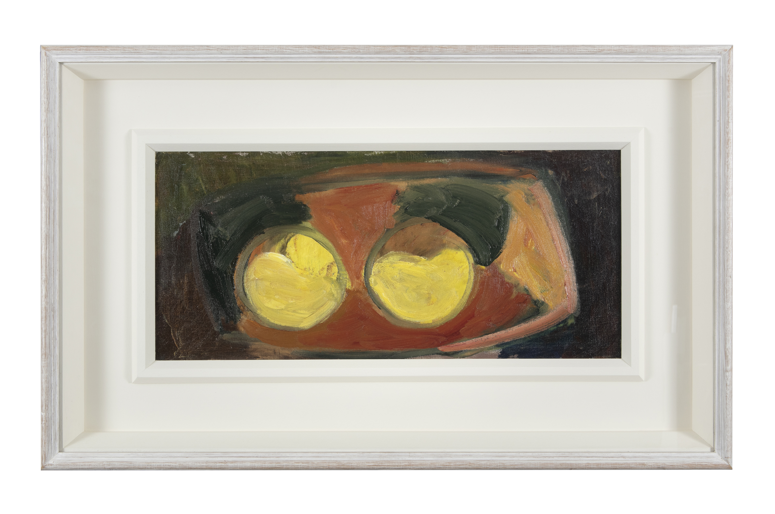 Elizabeth Rivers RHA (1903-1964) Abstract Oil on canvas, 24 x 54cm (9½ x 21¼'') Provenance: With - Image 2 of 2