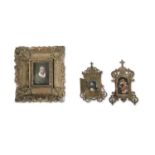 ITALIAN SCHOOL (19TH CENTURY) Portrait of a gentleman Miniature, oil on ivory, 10 x 7cm Within an