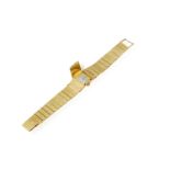 AN 18K GOLD MANUAL WIND WATCH, BY PATEK PHILIPPE, CIRCA 1970 18-jewel manual wind watch, the