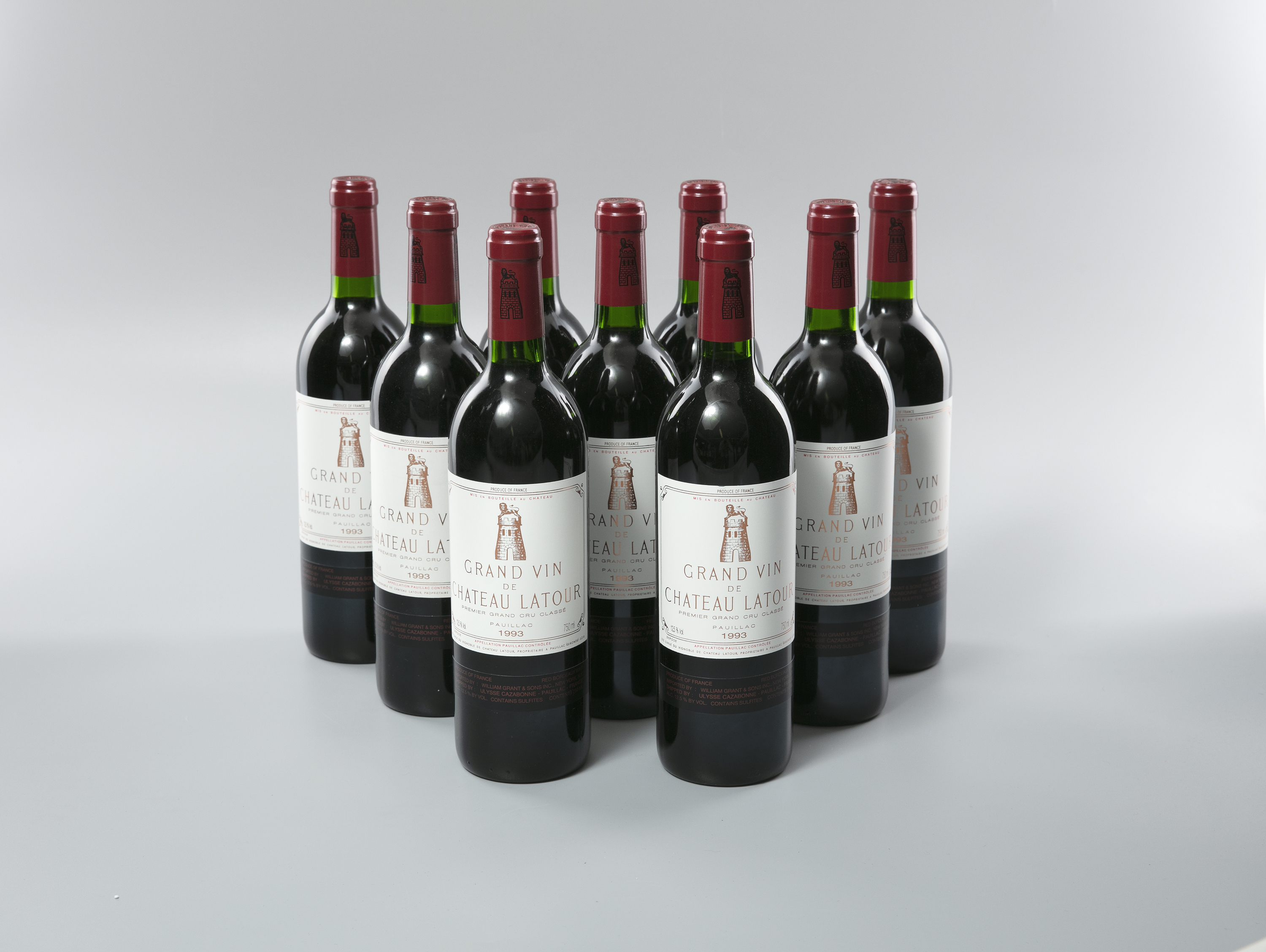 CHATEAU LATOUR Pauillac, 1993 9 bottles - Image 10 of 14