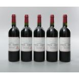 CHATEAU LYNCH BAGES Pauillac, 2001 5 bottles