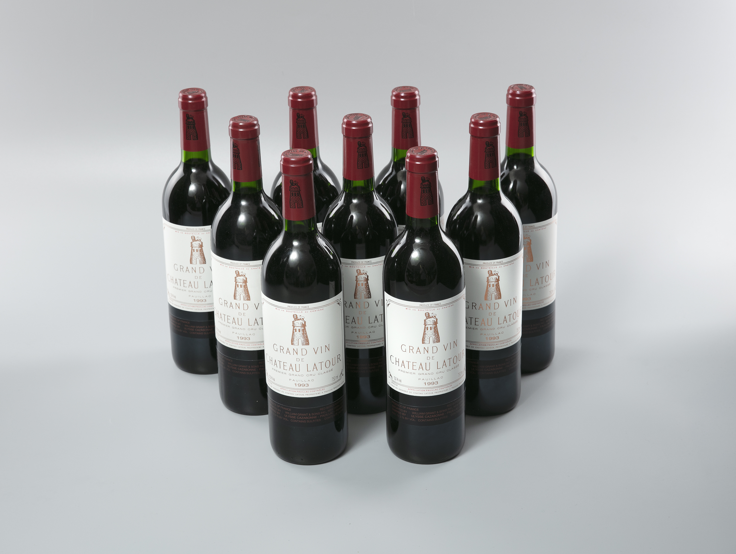 CHATEAU LATOUR Pauillac, 1993 9 bottles - Image 11 of 14