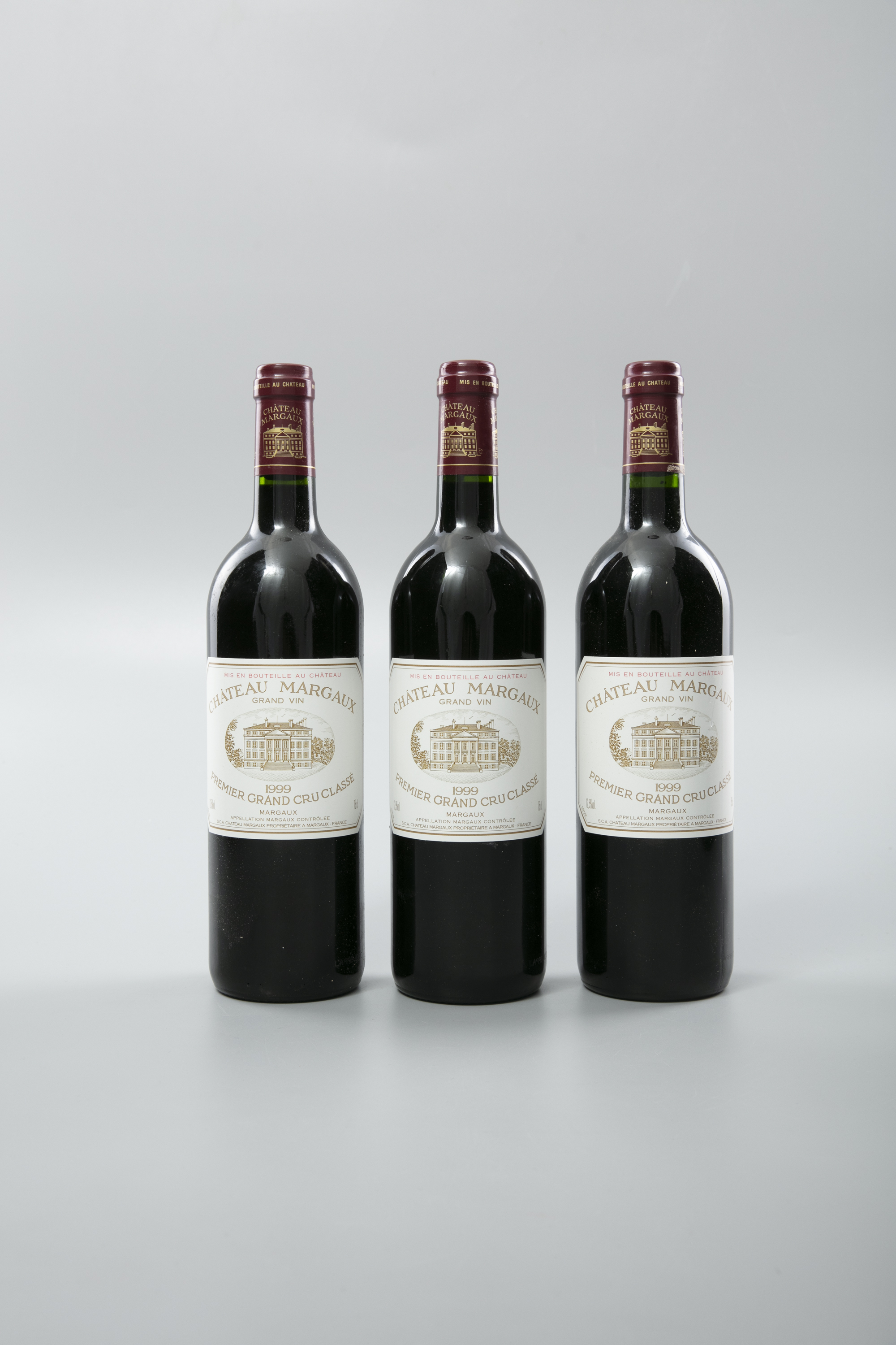 CHATEAU MARGAUX Margaux, 1999 3 bottles