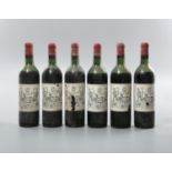 CHATEAU LAGRANGE Saint Julien, 1957 6 bottles